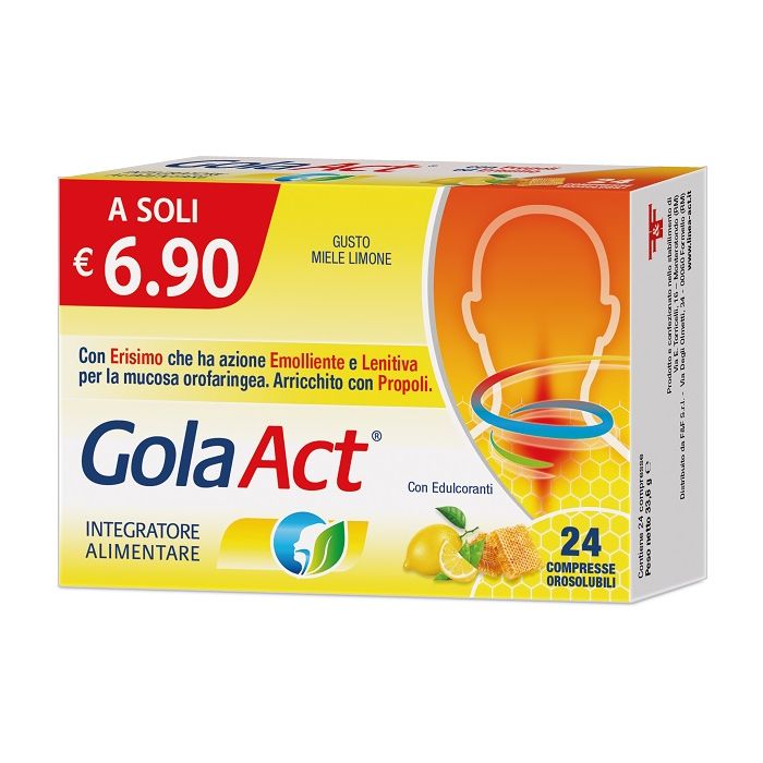 Gola Act Miele Limone 24cpr