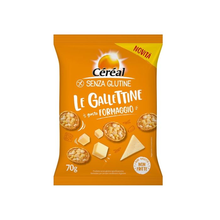 Cereal Gallettine Gusto Formaggio 70 g