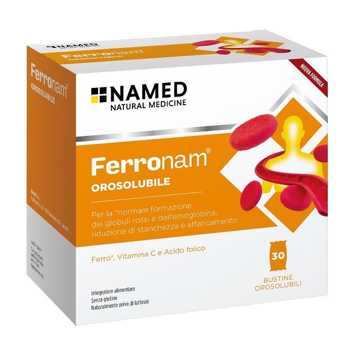 Ferronam Orosolubile 30 Bustine 1,5 g