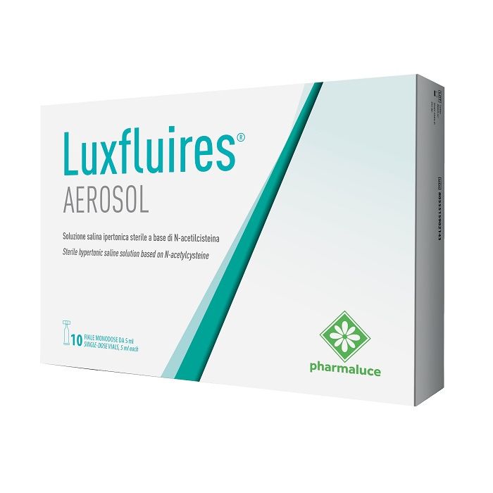 Soluzione per Aerosol Luxfluires 10 Fiale 5 ml