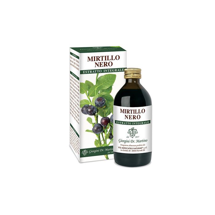 Mirtillo Nero Estr Integr200ml