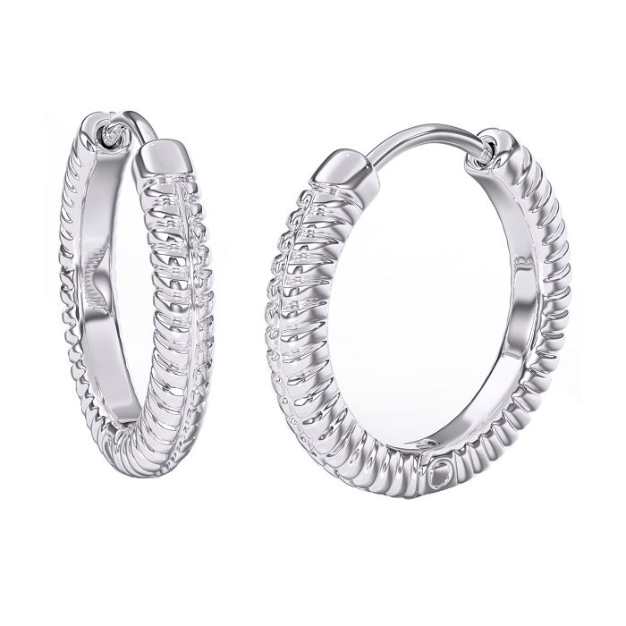 Bjt388 Orecchino Queen Anne 22mm Stainless Steel