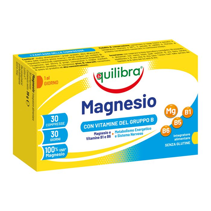 Magnesio C/vitamine b 30cpr