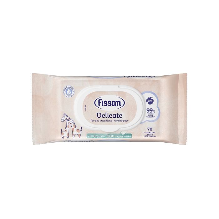 Fissan Salviette Delicate New 70 Pezzi