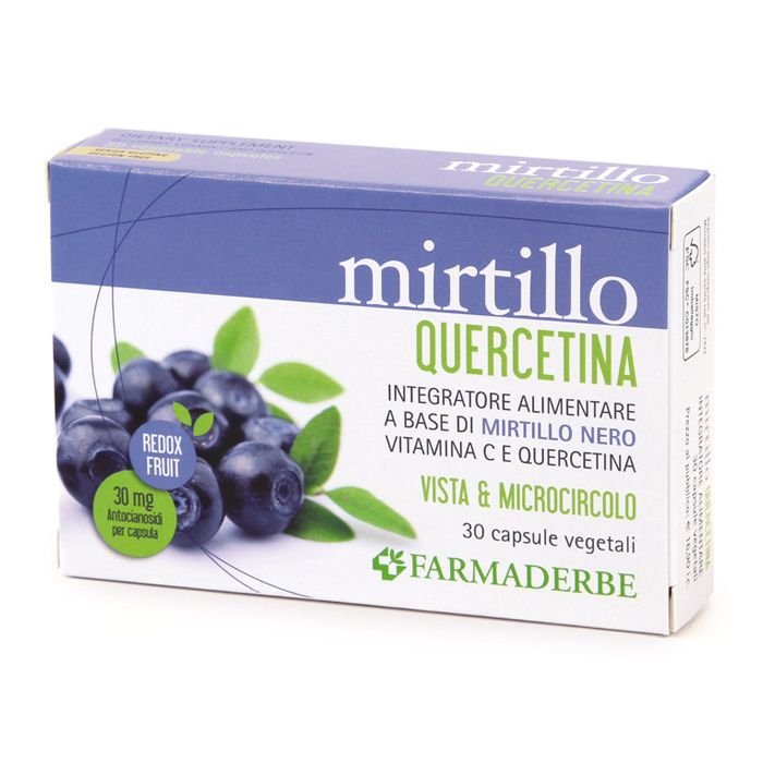 Mirtillo Quercetina 30cps Veg