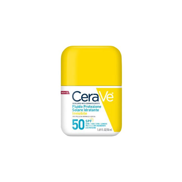 Cerave Fluido Protezione Solare Idratante Invisibile Spf50 50 ml