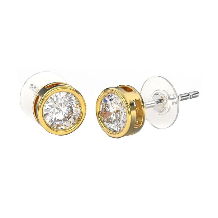 Bjt383 Orecchino Queen Isabel 6mm Gold Plated