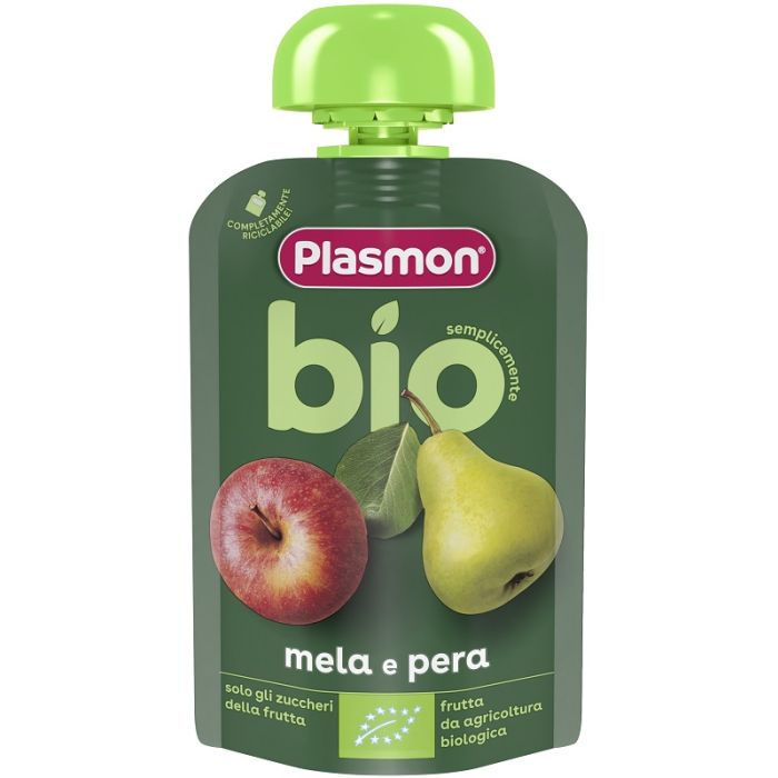 Plasmon Mela Pera Bio Pouches