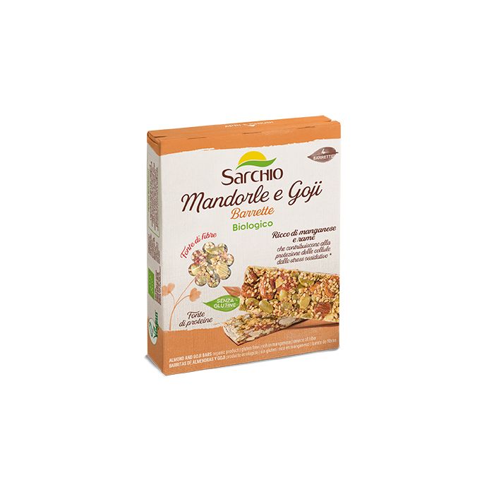 Barrette Mandorle e Goji 4x20g