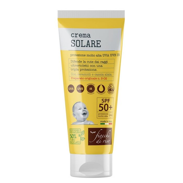 Fiocchi di Riso Crema Solare Bimbi Spf50+ 100 ml