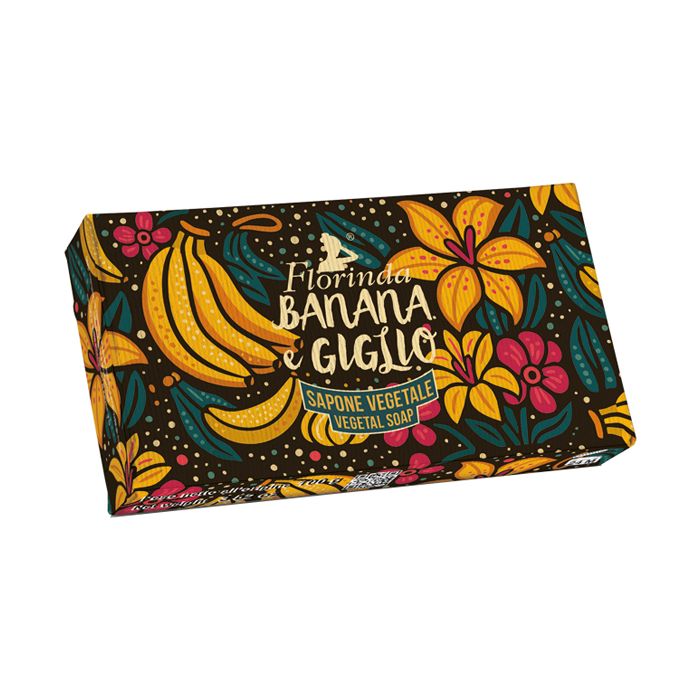 Florinda i Cremosi Banana e Giglio Sapone Vegetale 100 g