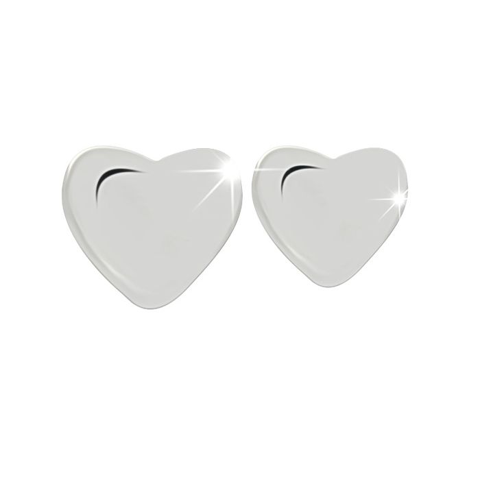 Mj Post 501 Orecchino Definitivo Medical Jewels Cuore a Loboargento