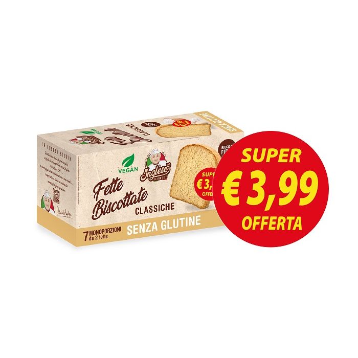Inglese Fette Biscottate Classiche 200 g Promo