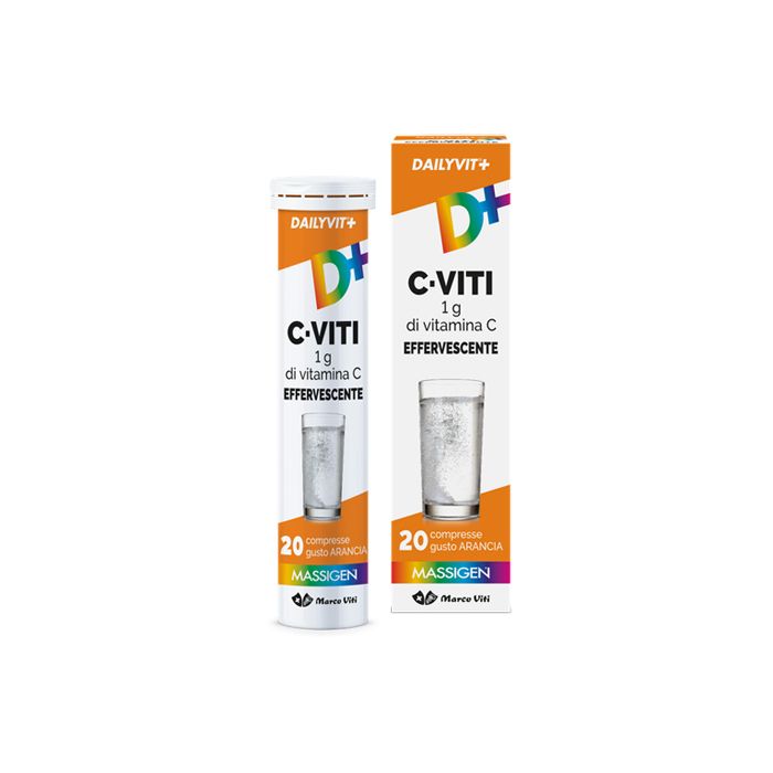 Dailyvit+ c Viti 1g Eff 20cpr