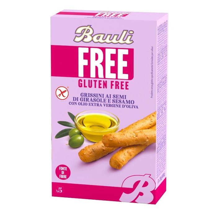 Bauli Free Grissini Semi Girasole e Sesamo 100 g