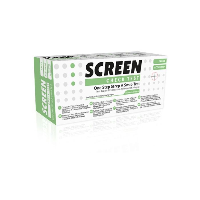 One Step Strep a Swab Test