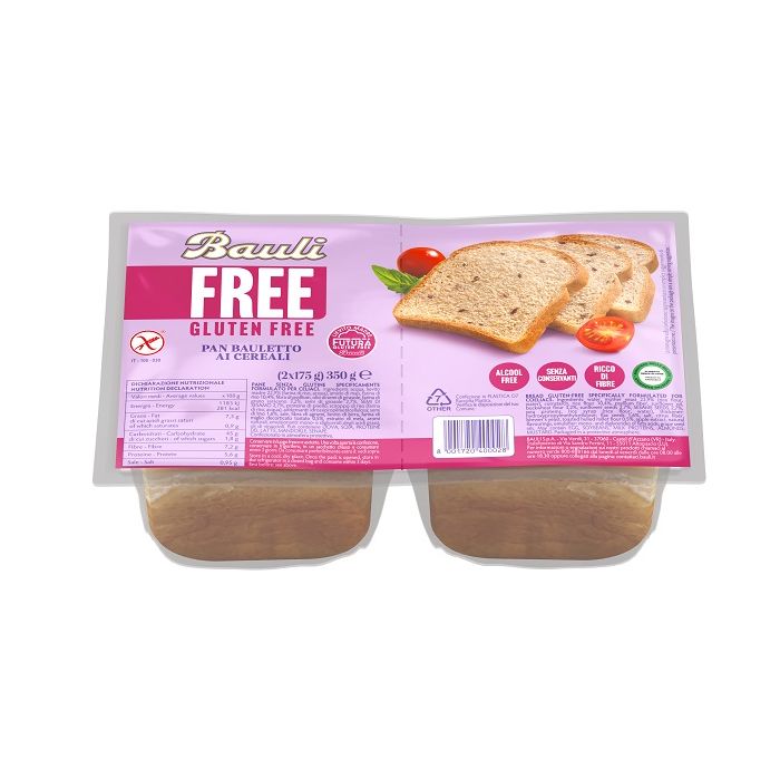 Bauli Free Pan Bauletto Cereali 350 g