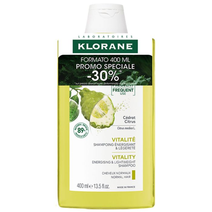 Klorane Shampoo Polpa Cedro Uso Frequente 400 ml Offerta 2026