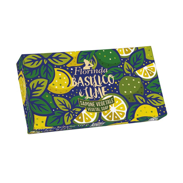 Florinda i Cremosi Basilico e Lime Sapone Vegetale 100 g