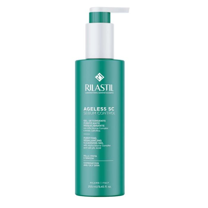 Rilastil Ageless sc Sebum Control Gel Detergente Purificanteriequilibrante 250 ml