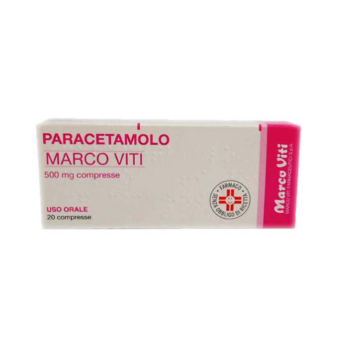 Paracetamolo Mv*20cpr 500mg