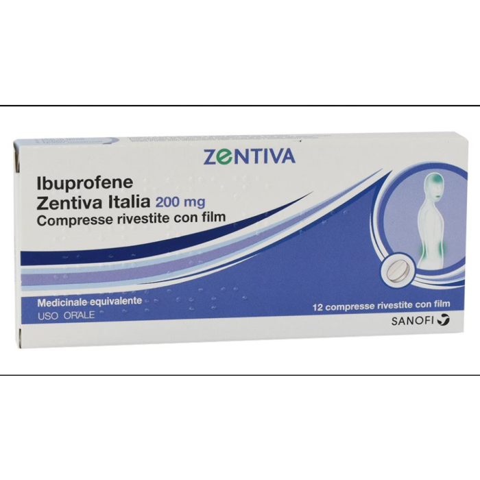 Ibuprofene Zen*12cpr 200mg