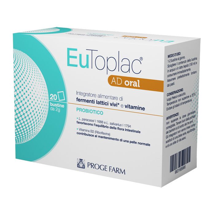 Eutoplac ad Oral 20bust