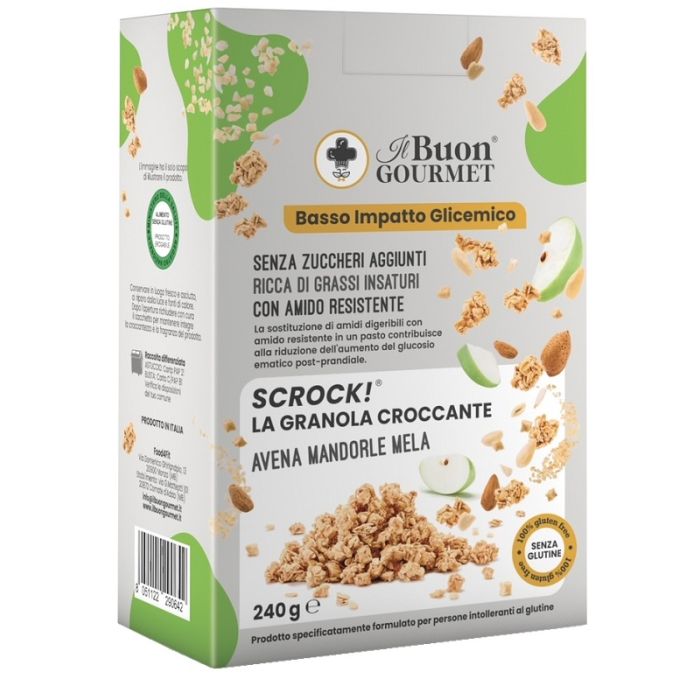 Il Buon Gourmet Scrock la Granola Croccante Avena Mandorla Emela 240 g