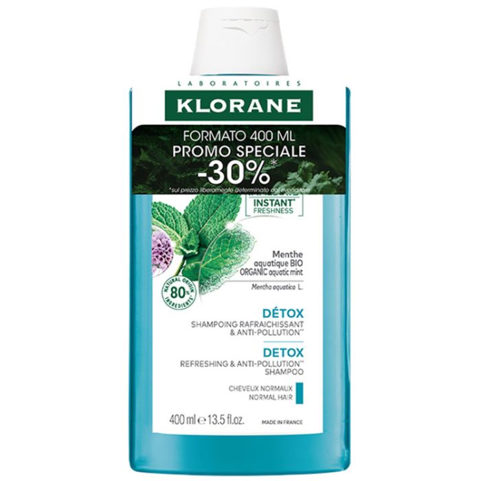 Klorane Shampoo Menta Acquatica Uso Frequente 400 ml Offerta2026