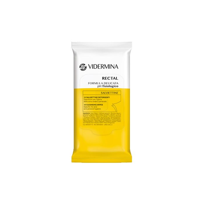 Vidermina Rectal Salviette15pz