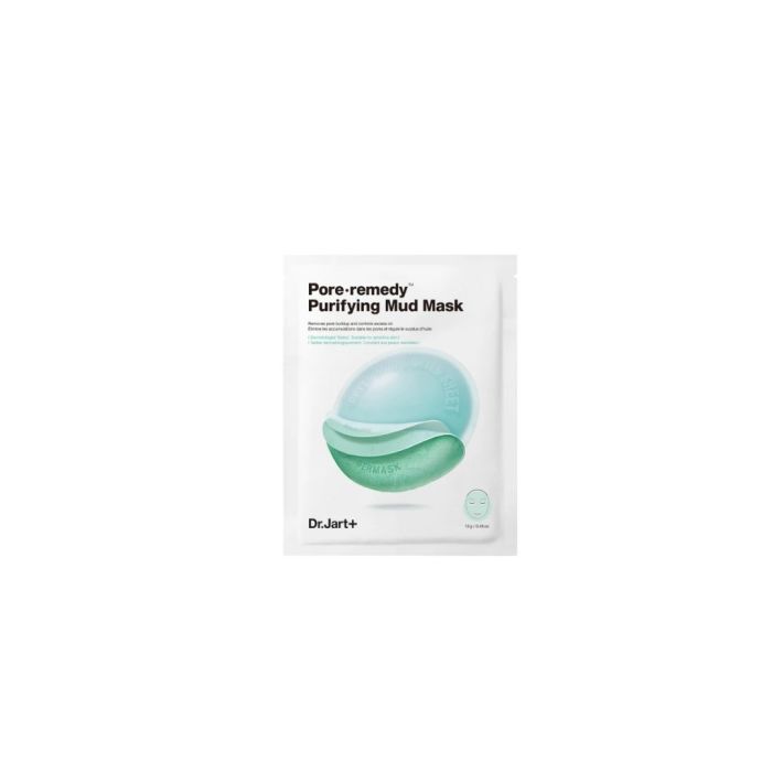Dr.jart+ Pore Remedy - Purifying Mud Mask Maschera Viso Purificante in Tessuto, 1 Maschera
