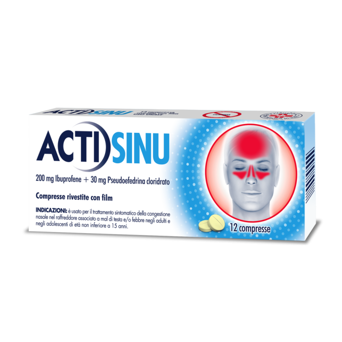Actisinu*12cpr 200mg+30mg