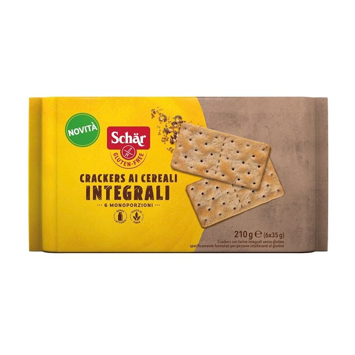 Schar Crackers Cereali Integrali 6 Pezzi da 35 g