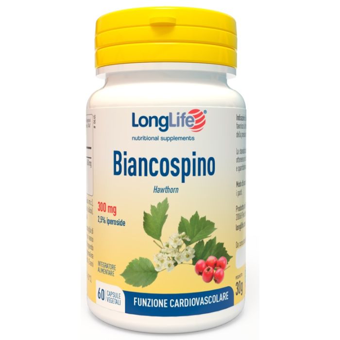 Longlife Biancospino 60cps Veg