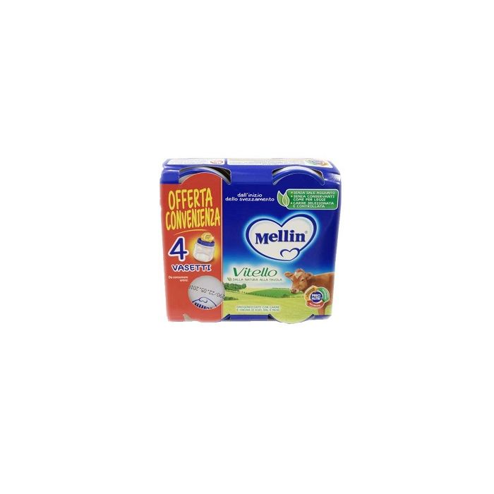 Mellin Omog Vitello 4x80g