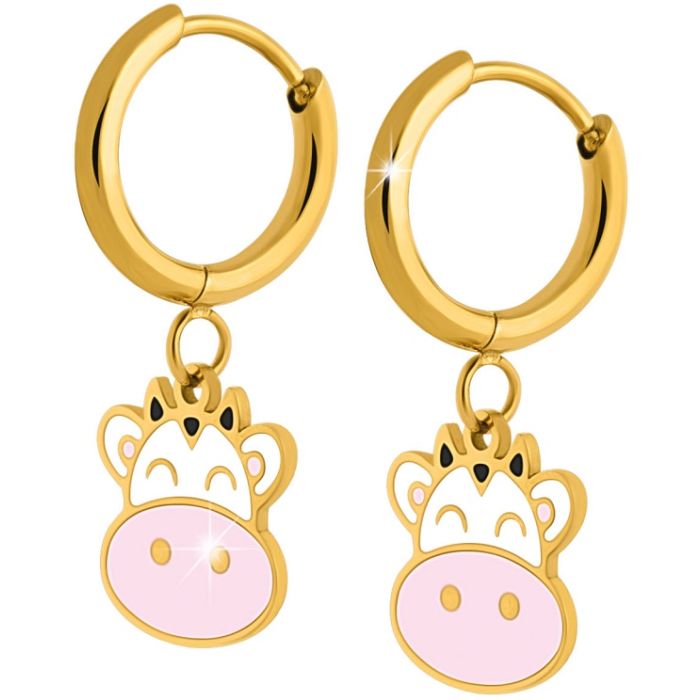 Mj Post 511 Orecchino Definitivo Medical Jewels Cerchio Conmucca