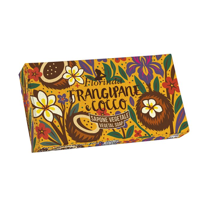 Florinda i Cremosi Frangipane e Cocco Sapone Vegetale 100 g