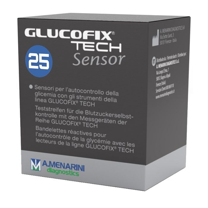 Glucofix Tech Sensor 25str