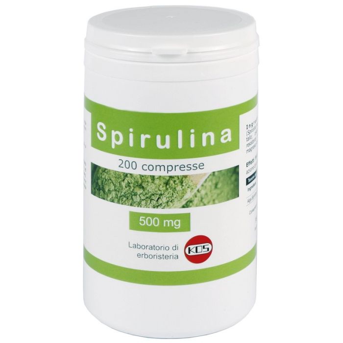 Spirulina 500mg 200cpr