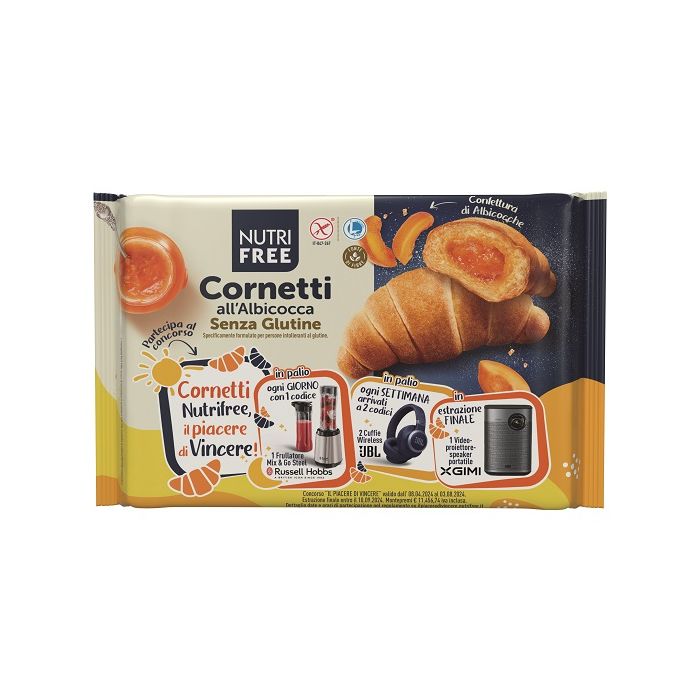 Nutrifree Cornetti Albicocca Promo 6 pz 240 g