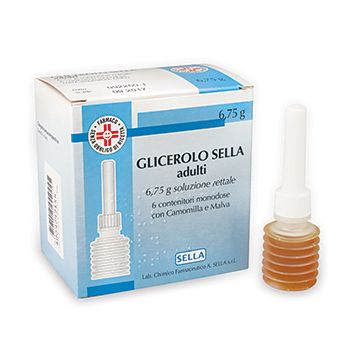 Glicerolo Sella*6cont 6,75g