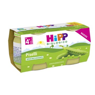 Hipp Bio Omog Piselli 2x80g
