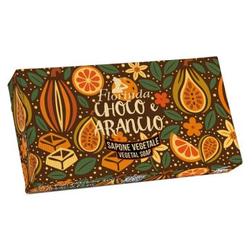 Florinda i Cremosi Choco e Arancio Sapone Vegetale 100 g