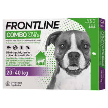 Frontline Combo*3pip 20-40kg c