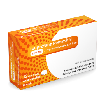 Ibuprofene Pensa*12cpr 400mg