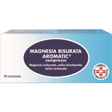 Magnesia Bisurata Arom*80cpr