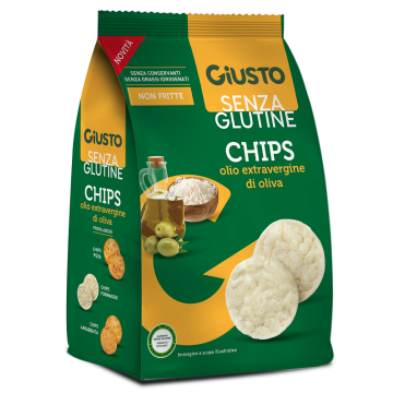 Giusto S/g Chips Olio Evo 40g
