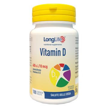 Longlife Vitamin D400ui 100cpr