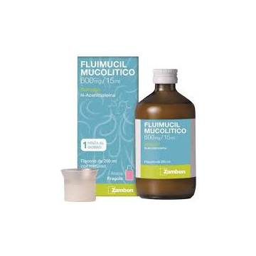 Fluimucil Mucol*scir600mg/15ml