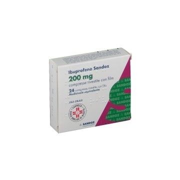 Ibuprofene San*24cpr Riv 200mg